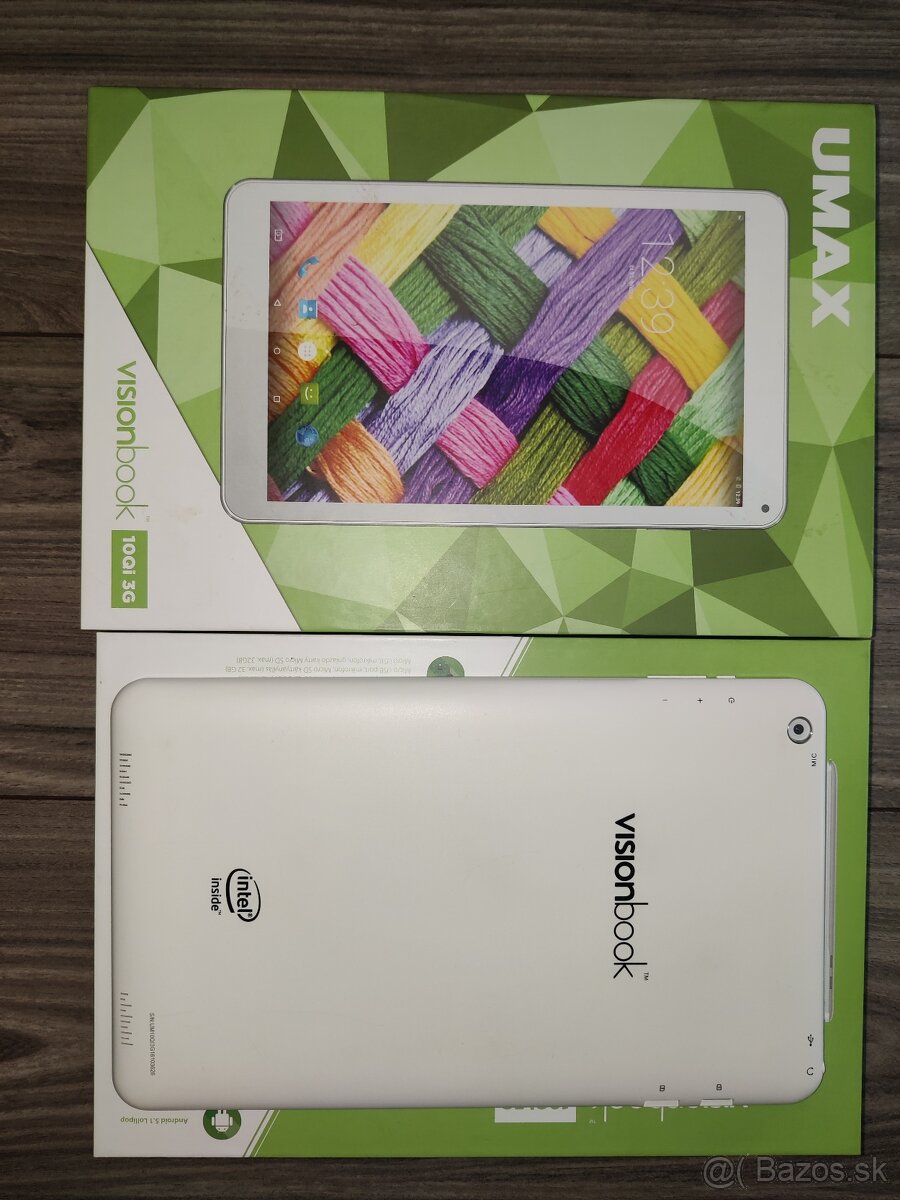 Predám veľký tablet Umax 10,1"IPS + klávesnica - 2