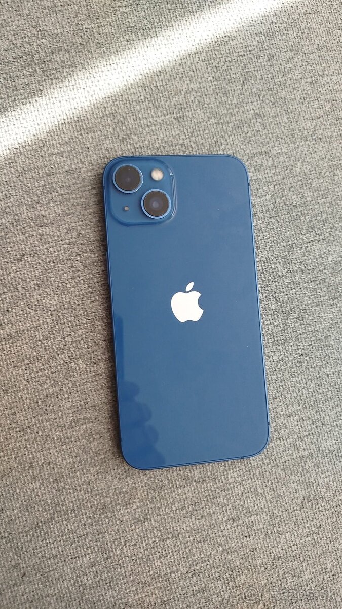 iPhone 13 128GB – modrá – 100% batéria – 270€ - 2