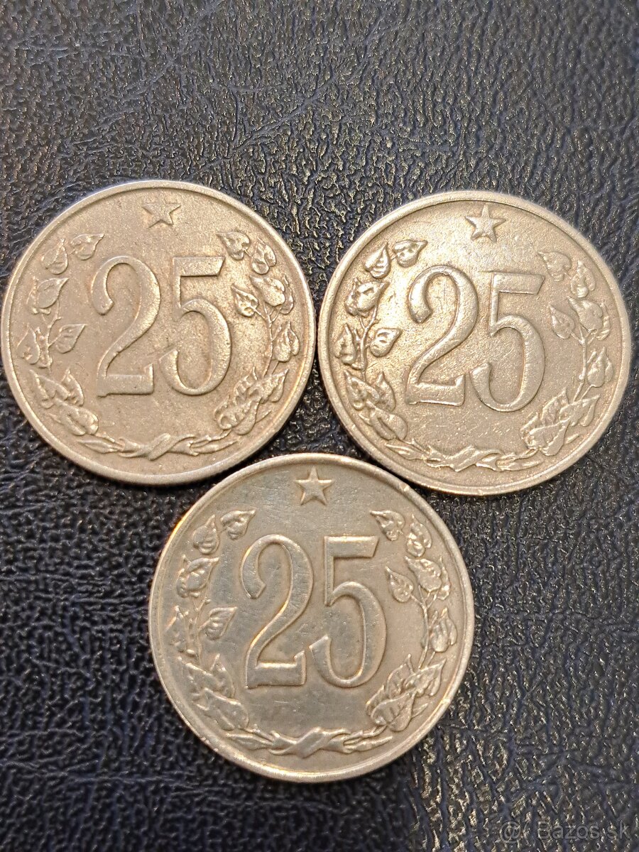 Mince 25 halierov - 2