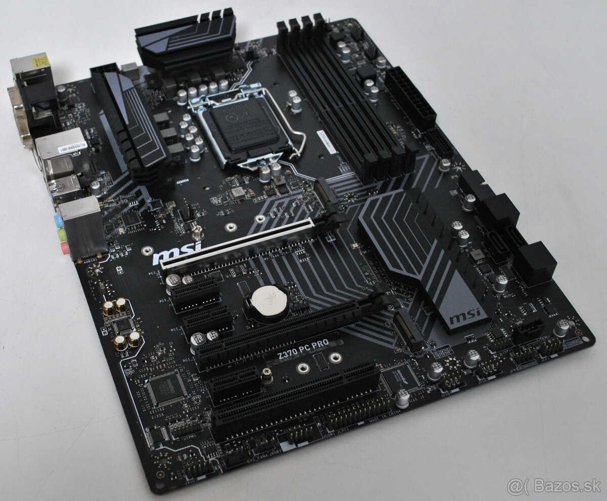 Herná doska MSI Z370 PC PRO | socket 1151 | 8 + 9 GEN INTEL - 2