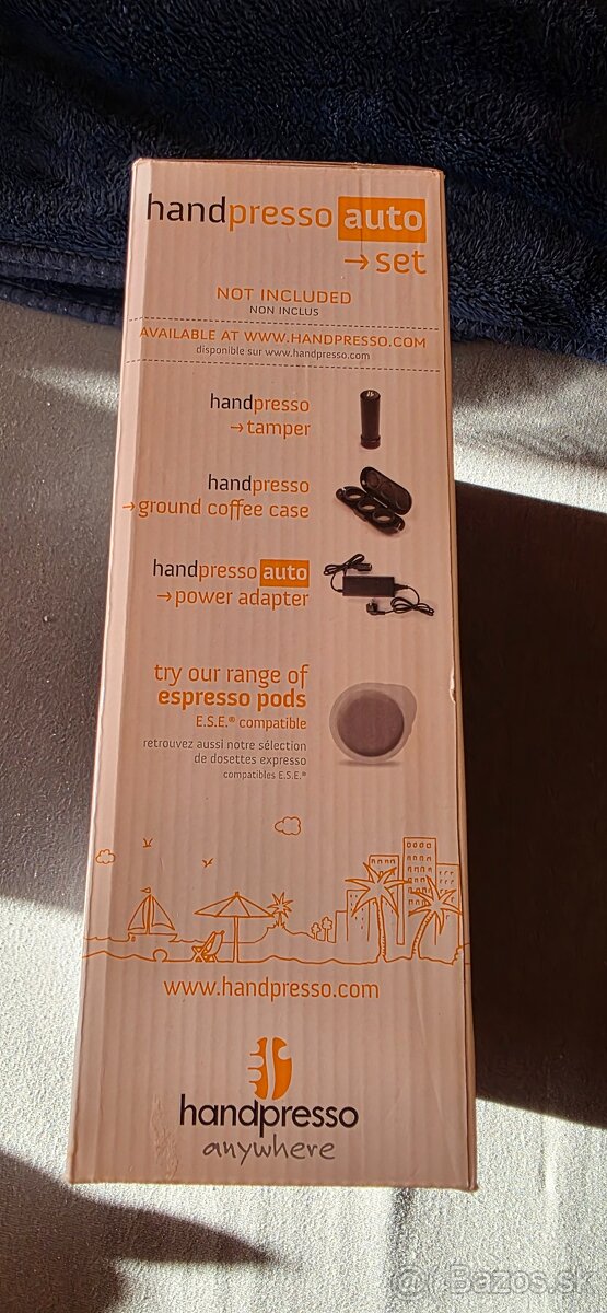 Predám cestovný kávovar Handpresso Auto Set - 2