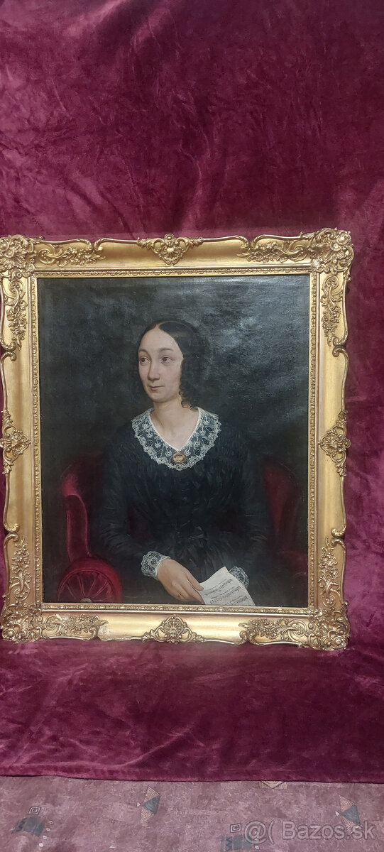 PORTRÉT DÁMY 1846 - 2