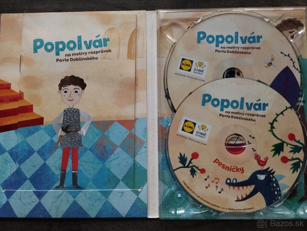 Predám CD rozprávky z edície LIDL - 2