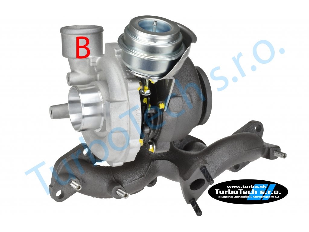 Hybridné turbo Škoda Octavia 2.0TDi 103kW BKD Garrett GT1752 - 2