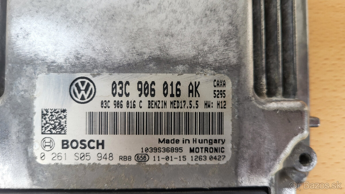 Predam riadiacu jednotku motora 1,4 TSi- 90 kW- CAXA - 2