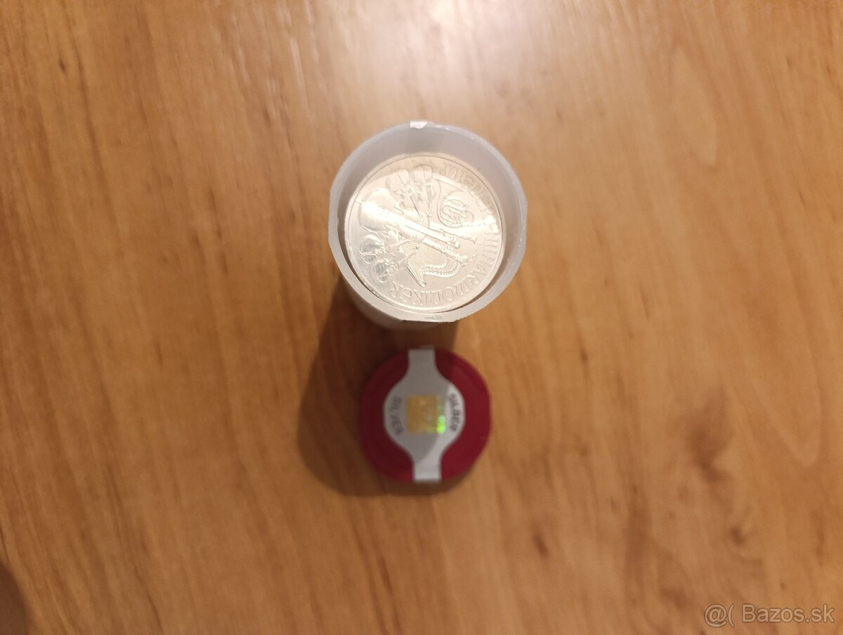 Investične mince striebro wienerphilharmony - 2