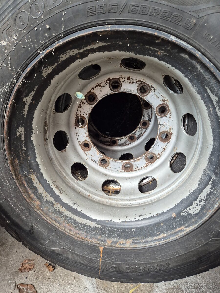 Disky Scania 4ks s pneu - 2