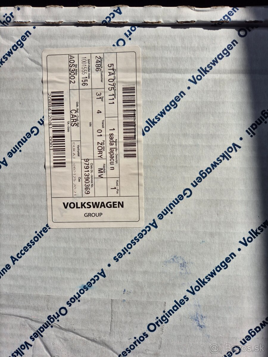 Zasterky predne touran - 2