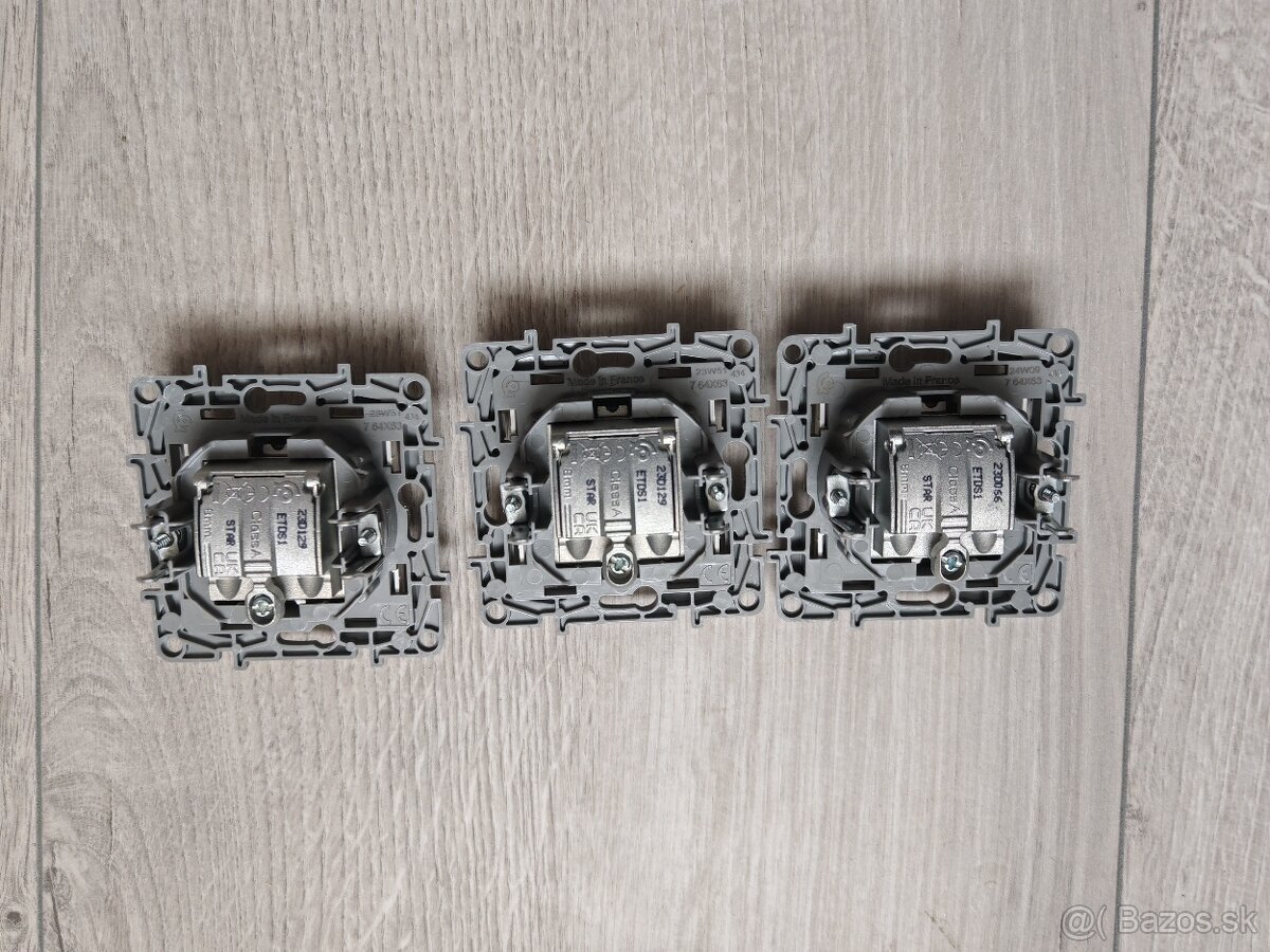 Legrand Niloe TV+RD-SAT zásuvky - 2