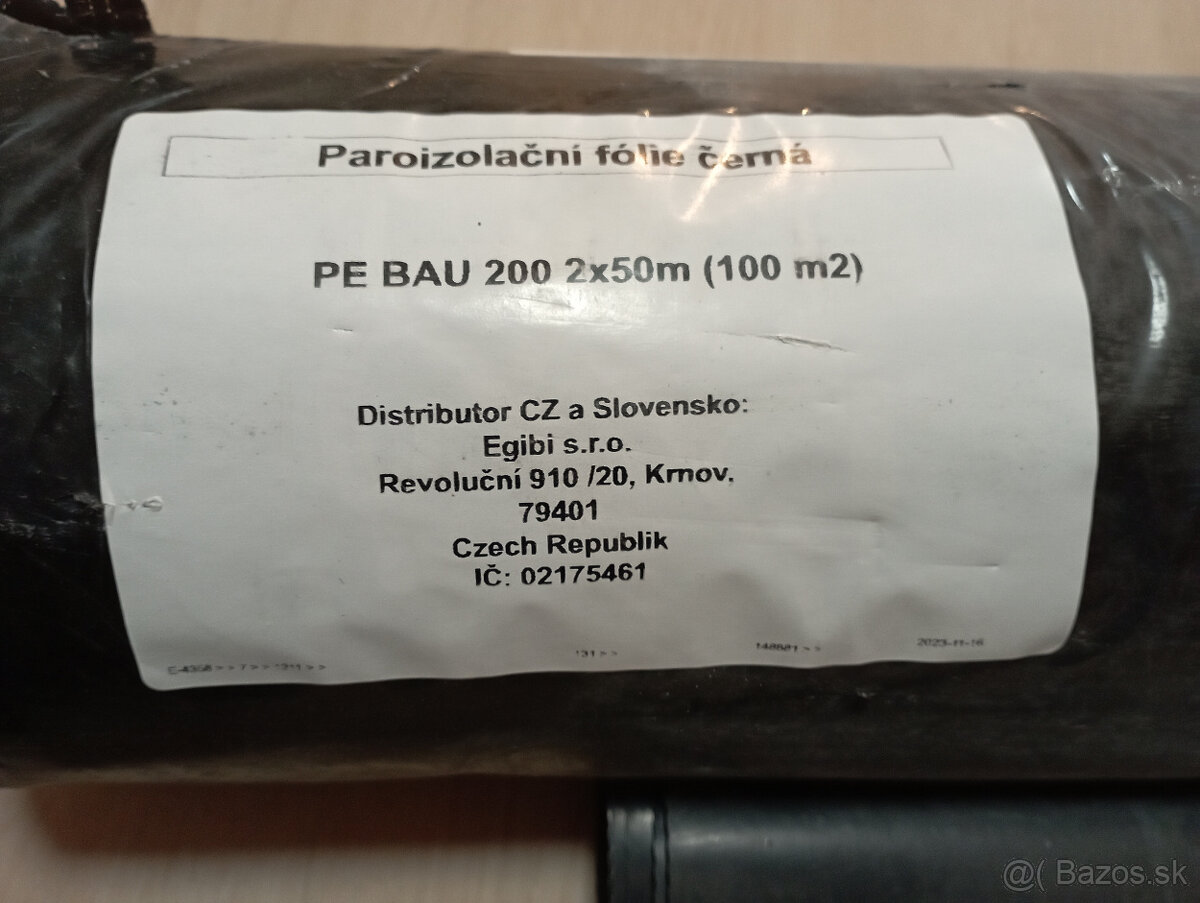 Paroizolačná fólia pod laminát - 2