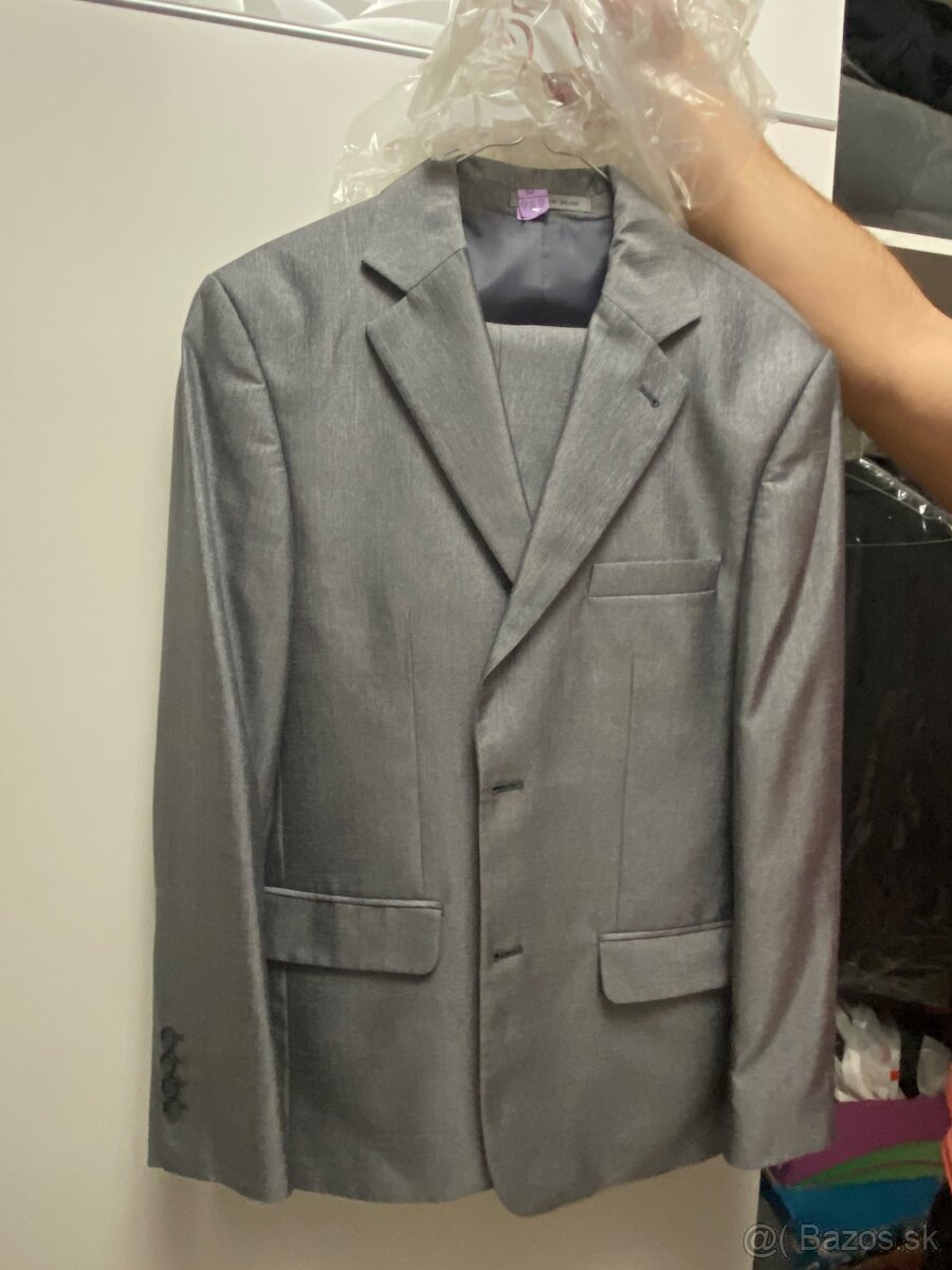 Oblek , vesta , košela , nohavice - 2