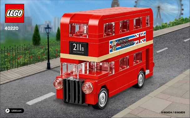 LEGO CREATOR 40220 - Mini London Bus - 2