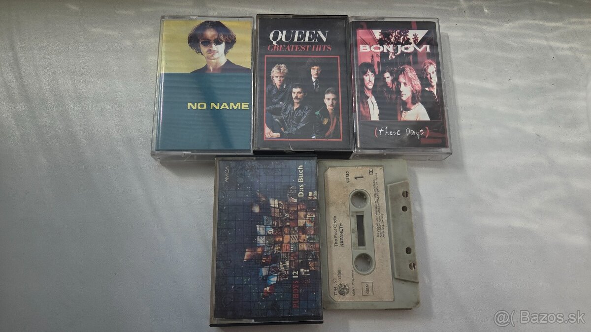 Originálne MC kazety. - 2