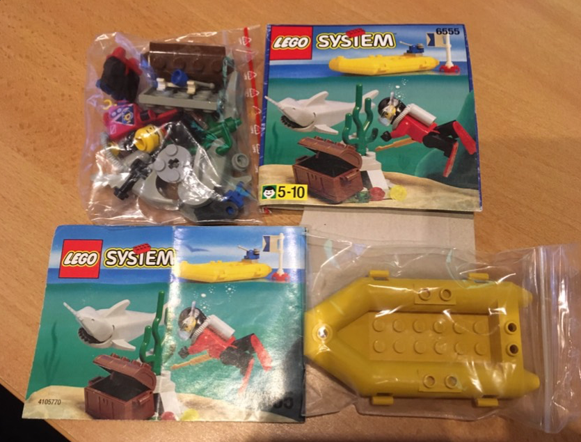 Lego Sea Hunter 6555 - 2