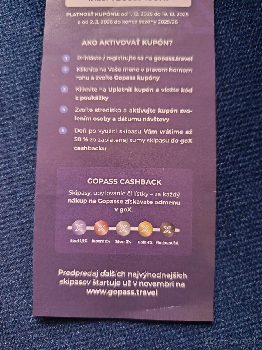 Skipas - gopass - 2