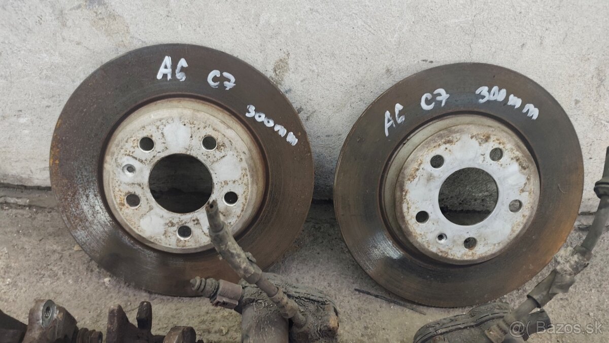 Zadne brzdy Audi A6 C7 300mm - 2