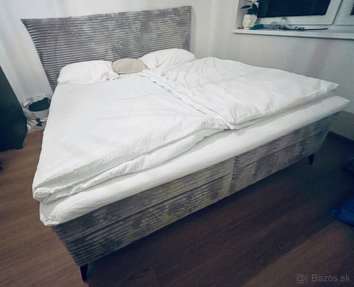 Boxspringova posteľ s úložným priestorom - 2