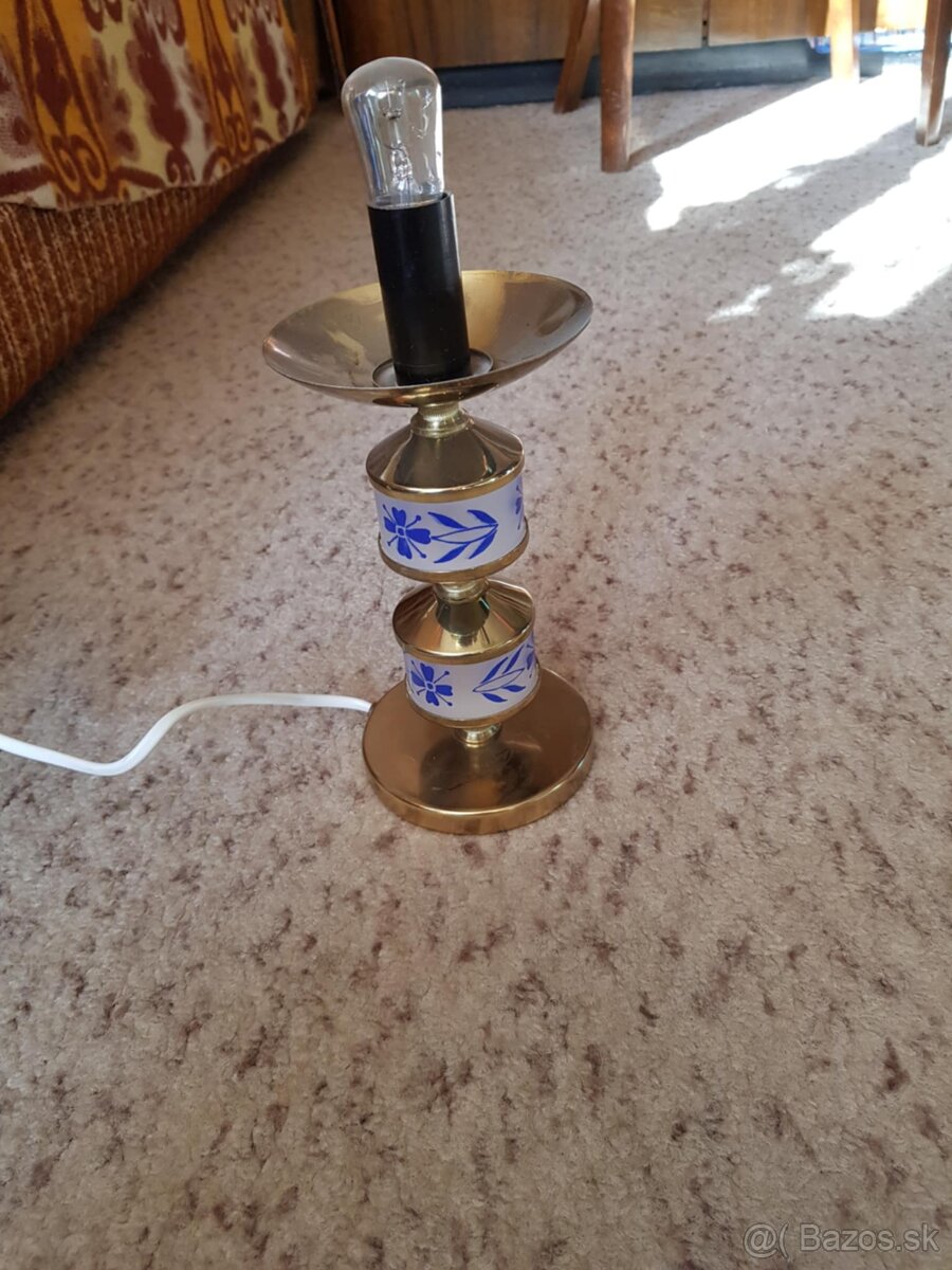 Retro stolova lampa Kamenicky Senov - 2