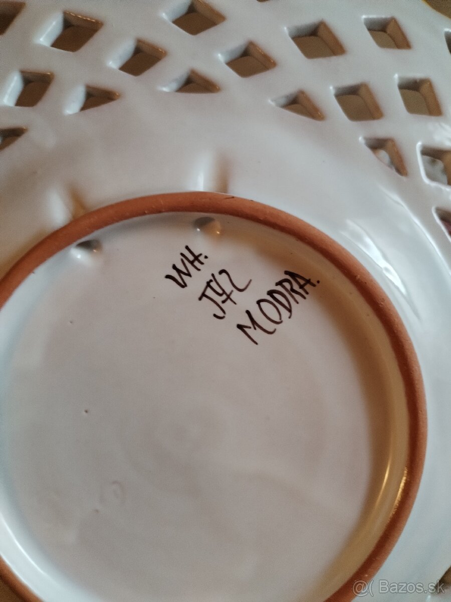 Modranska keramika taniere - 2