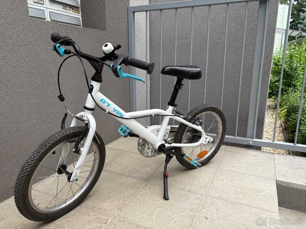 Detsky bicykel btwin inuit 100 16 palcový - 2