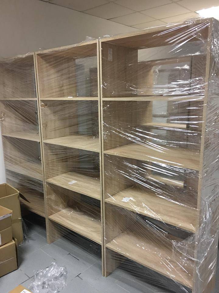 Predám knižnice, policové regále , obchodné regále NOVE 200x - 2