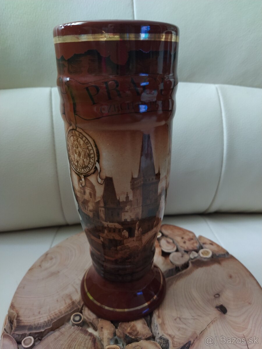 NOVÝ pivný pohár na pivo 0,5L Praha (osobný odber) - 2