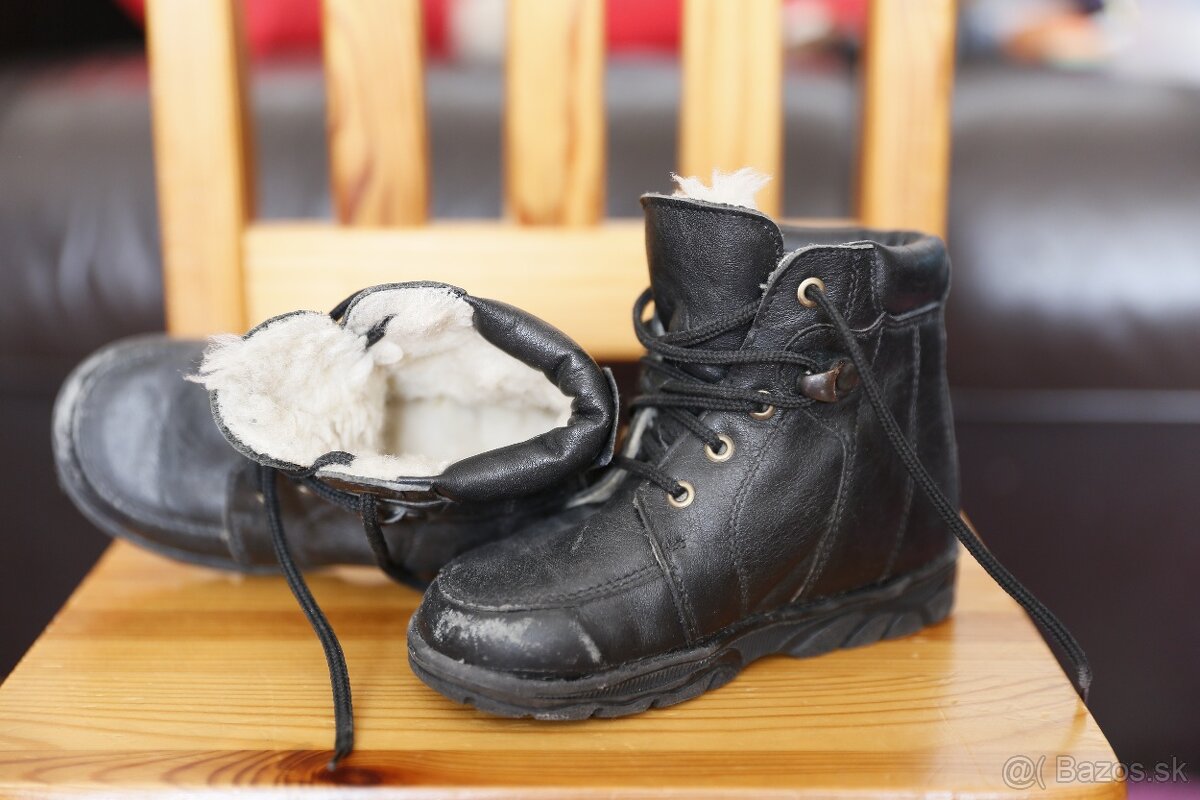 Kožušinové zimné topánky - 2