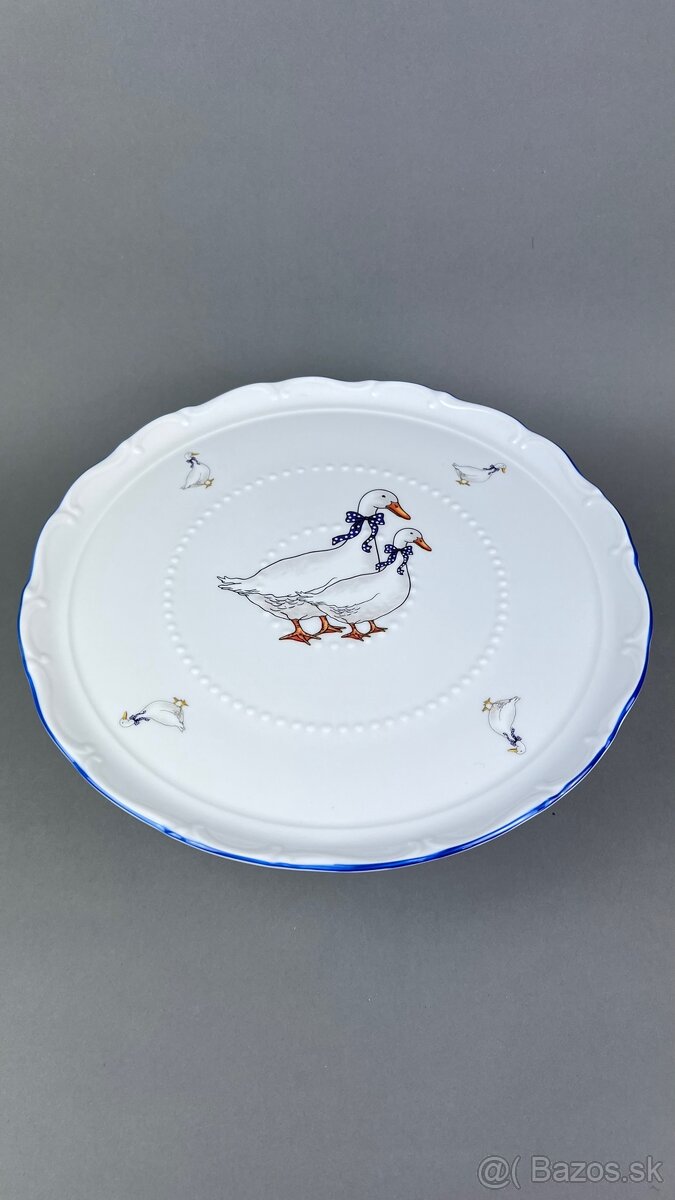 Podnos na tortu, NOVÝ, husy - 2