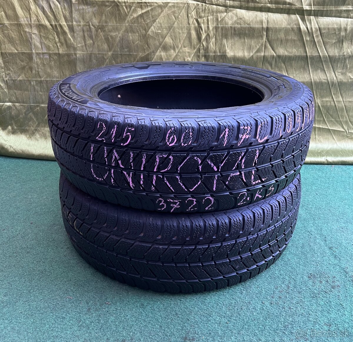 215/60 r17C zimné Uniroyal 109/107T - 2