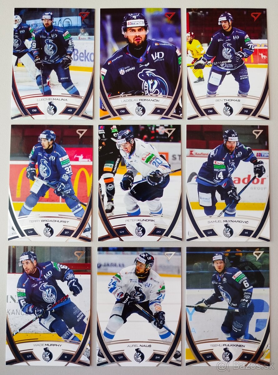 Hokejové kartičky TIPOS EXTRALIGA 2024/2025 - HK POPRAD - 2