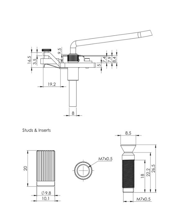 Predám nový Floyd Rose Schaller - 2