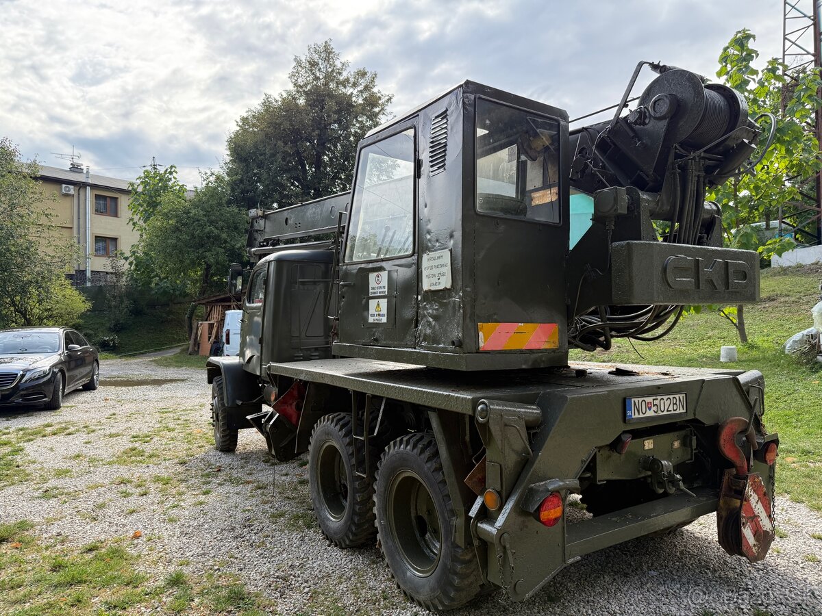 Praga V3S žeriav - 2