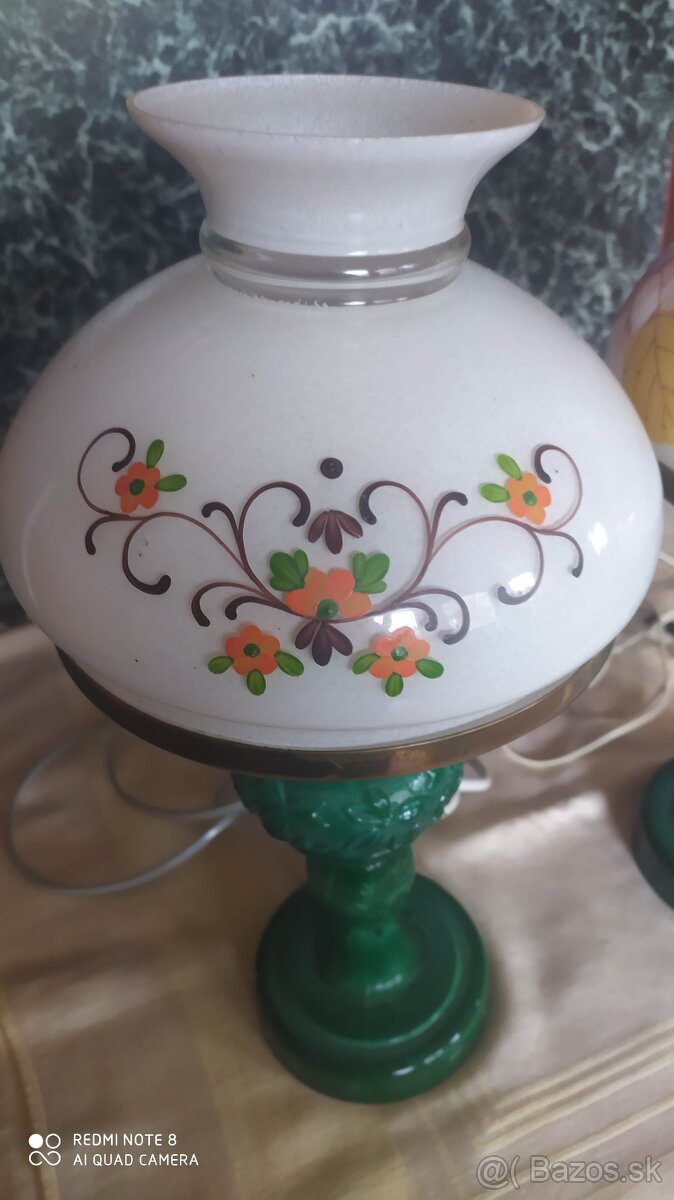 Malachitová lampa - 2