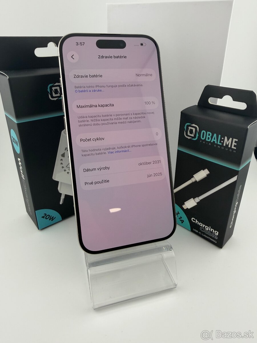 iPhone 15 Pro 128GB White titanium - 2