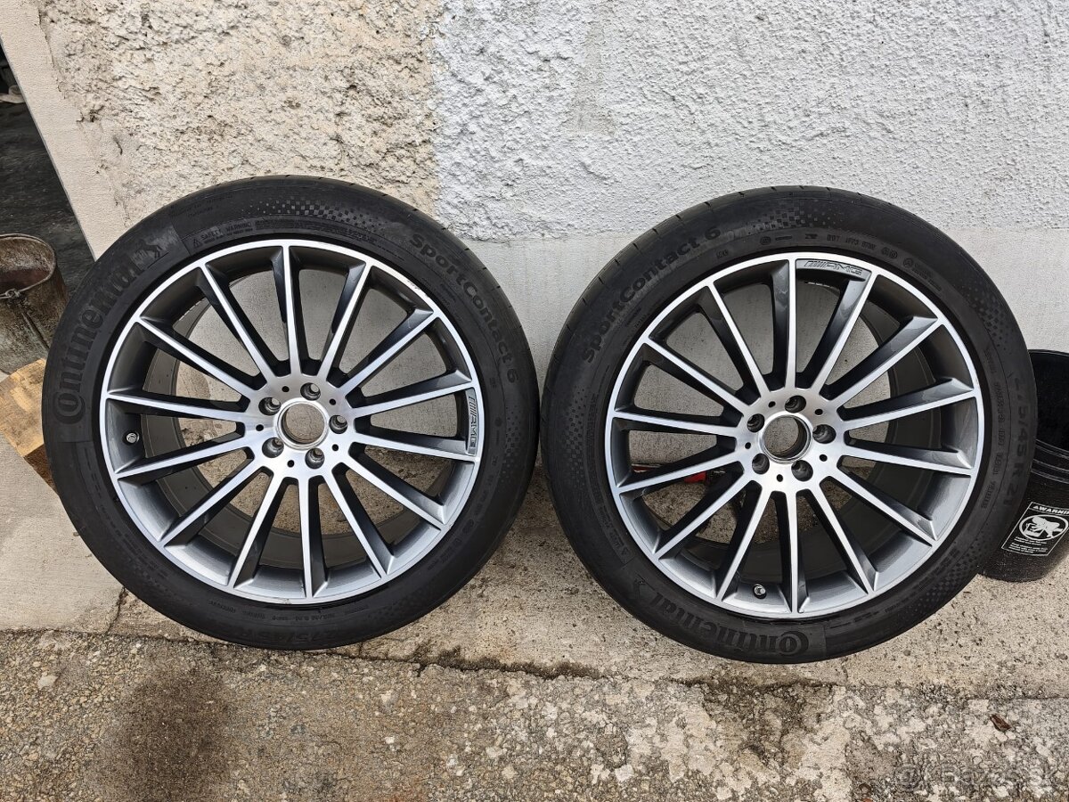 Mercedes R21 AMG originálne kolesá, letná sada 5x112 GLE GLS - 2