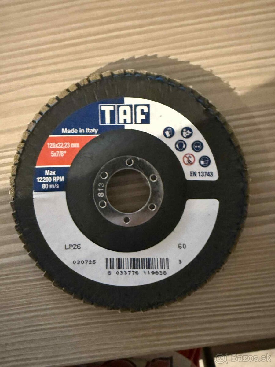 Lamelový kotúč ZIRCON OXIDE 125x22 LPZ6- 60 - 2