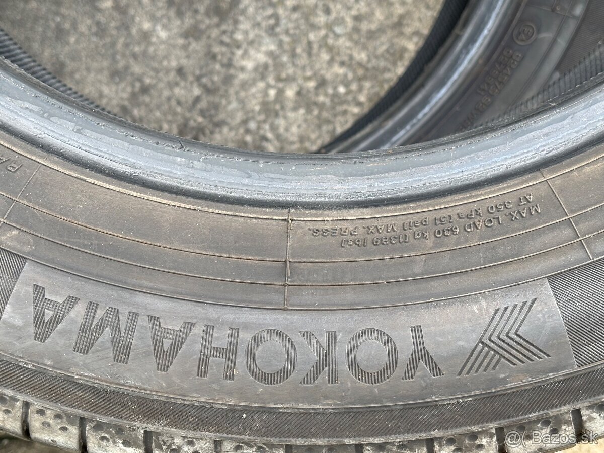 Predám 4ks LETNÉ GUMY YOKOHAMA - 2