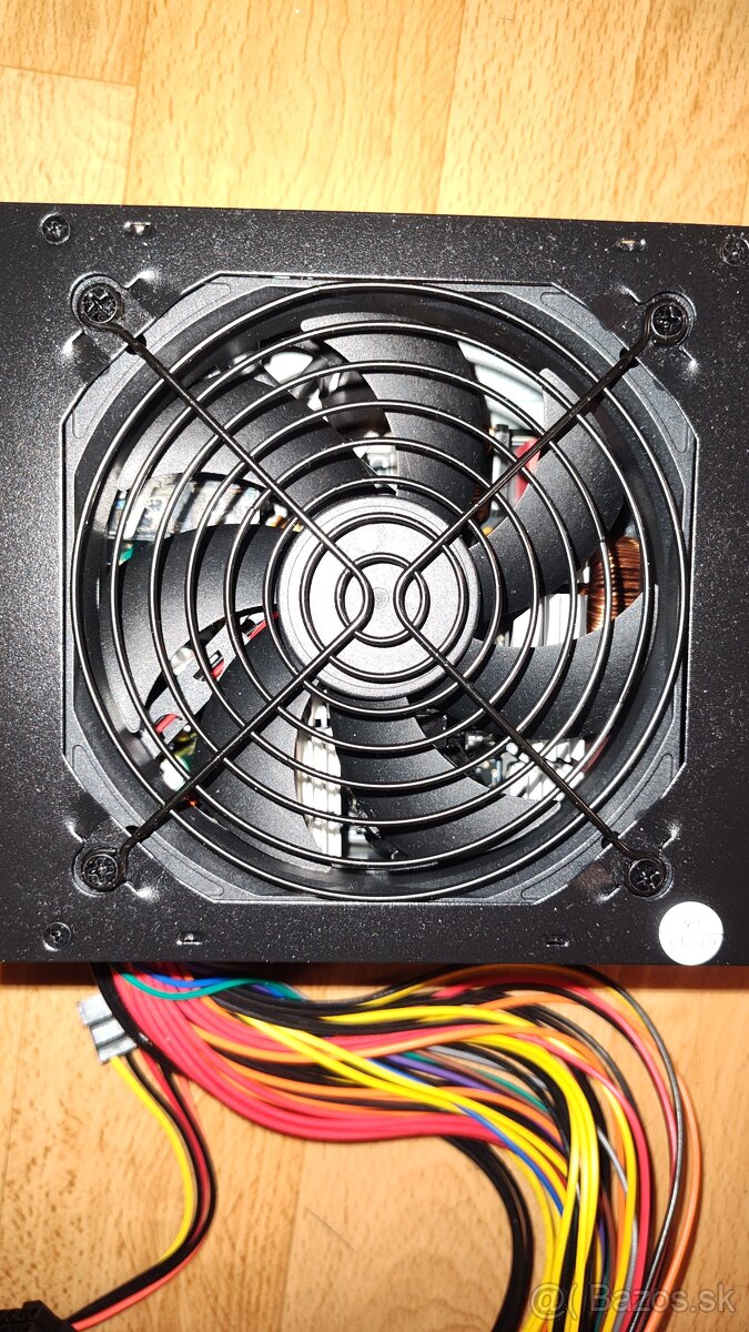 Zánovný napájací zdroj Eurocase 650W - záruka - 2