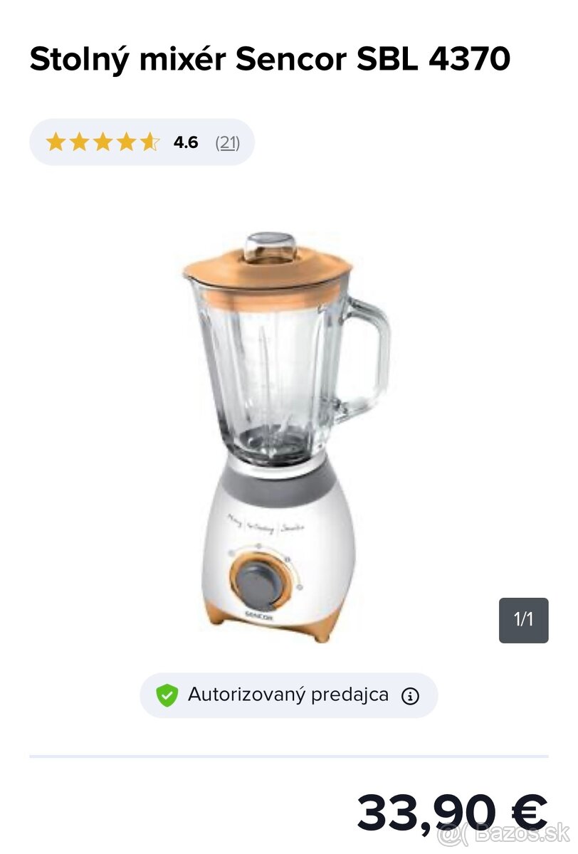 Mixer a odšťavovač - 2