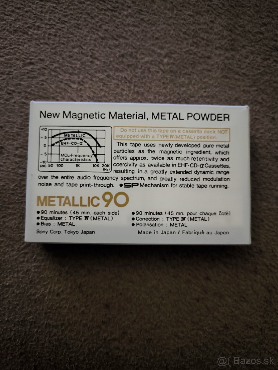 MC kazeta Sony metalka - 2