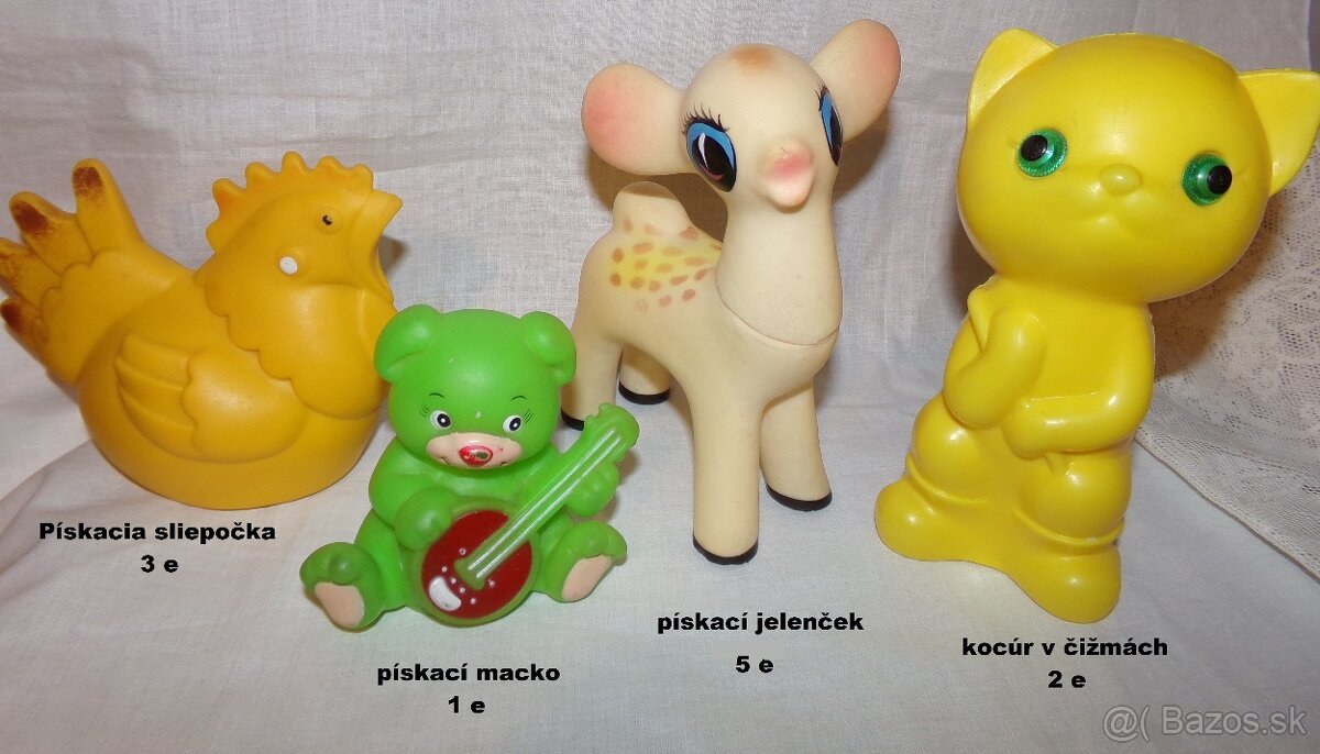 Staré pôvodné HRAČKY mix rôznych - 2