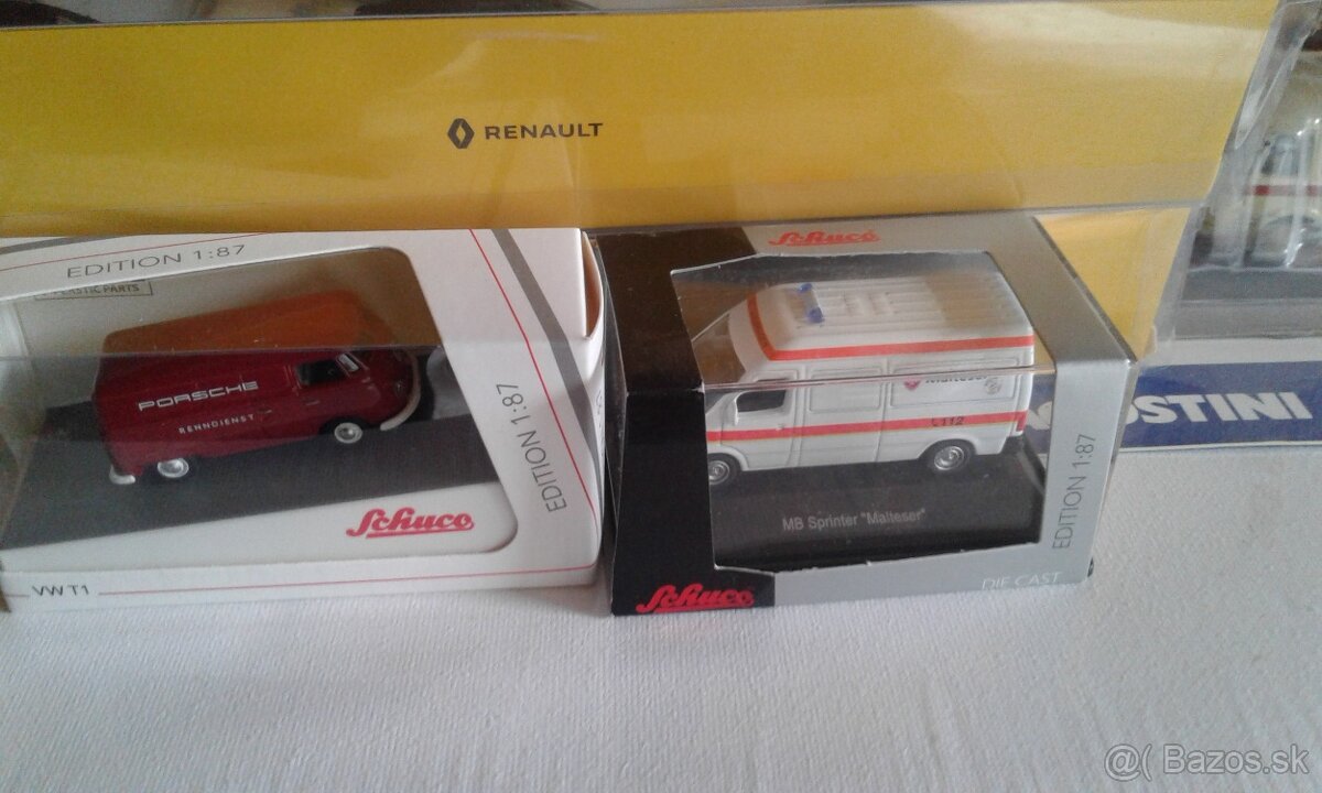 Modely áut 1/87, 1/72, 1/64 1/34, 1/32, 1/12.. - 2