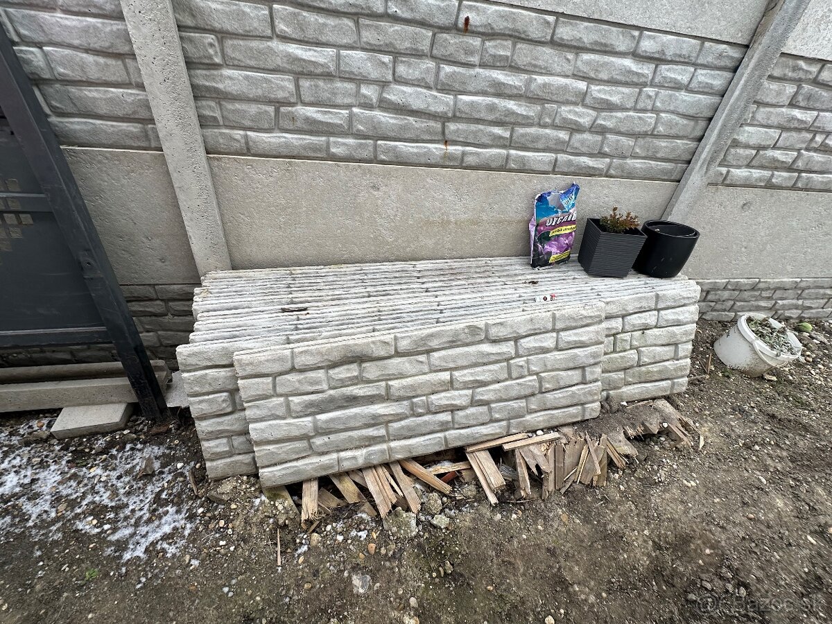 Betónové ploty - 2