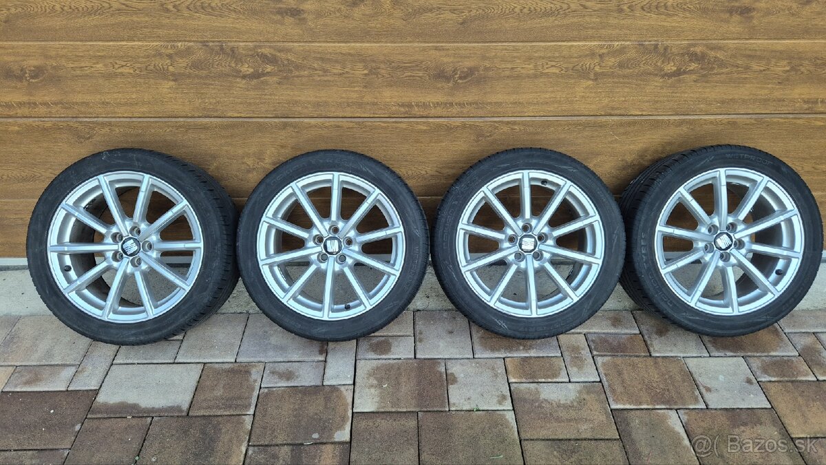 Predám originál elektróny AUDI 5x100 R17 - 2