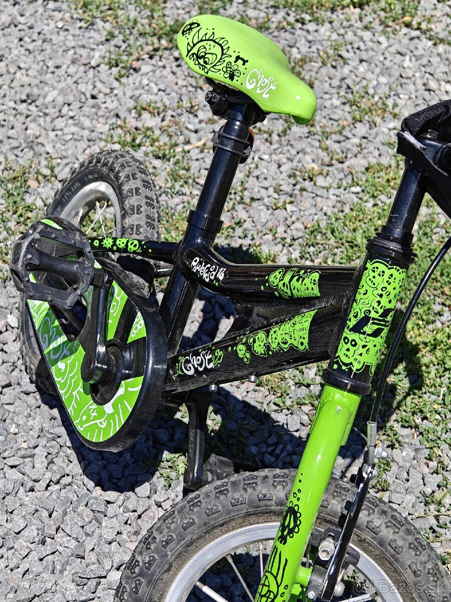 Detský bicykel 12 Ghost PowerKid - 2