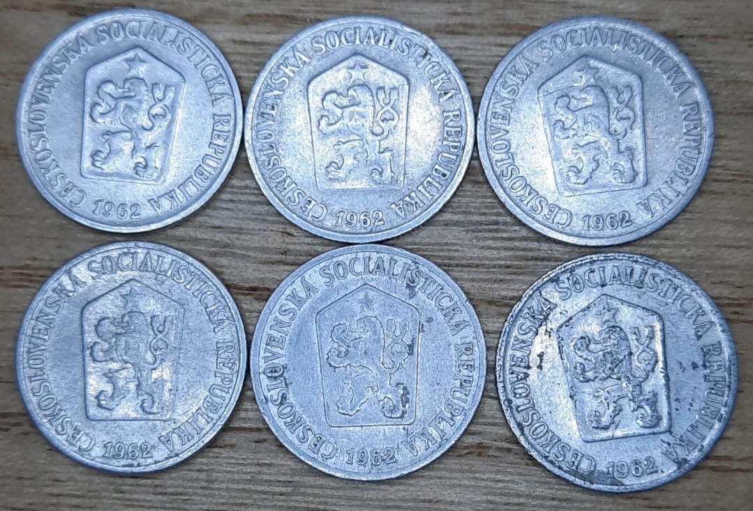 10 halierov 1962 - 2