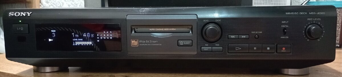 SONY MDS-JE320 .... minidisc rekorder .... - 2