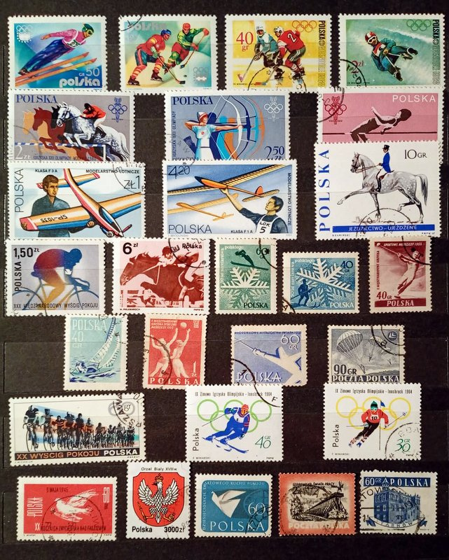 Predám poštové známky POLSKA - 2