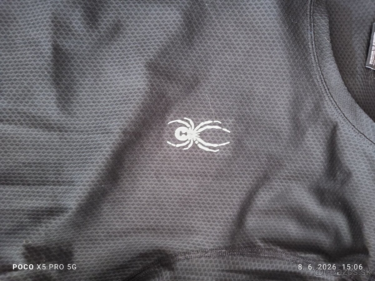 Funkčné tričko spyder M nenosené - 2