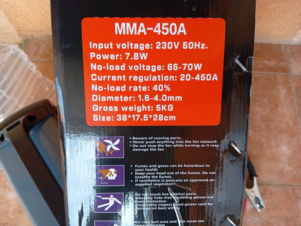 zvaračka 450A - 2